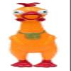 Animolds Squeeze Me Rubber Chicken Toy | Screaming Squeaky Chicken for Kids & Dogs | Novelty Prank Gag Gift (1 Pack Solid) view 2