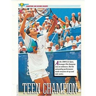 Autograph Warehouse 443627 8 x 10 in. Pete Sampras Binder Page