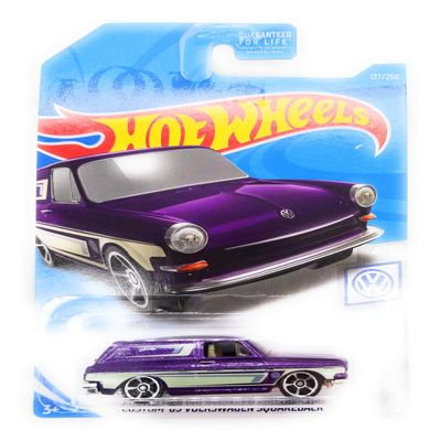 Hot Wheels 2019 Volkswagen 4/10 - Custom '69 Volkswagen Squareback (Purple)