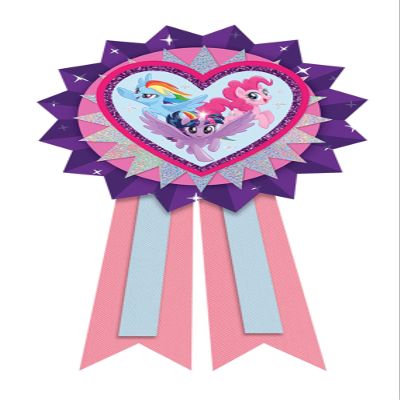 amscan My Little Pony Friendship Adventures Confetti Pouch Ribbon Award - 1 pc