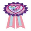 amscan My Little Pony Friendship Adventures Confetti Pouch Ribbon Award - 1 pc view 1