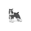 JEKCA Standard Schnauzer 02S-M01 | Dog Plastic Building Blocks | Age 14+ view 1