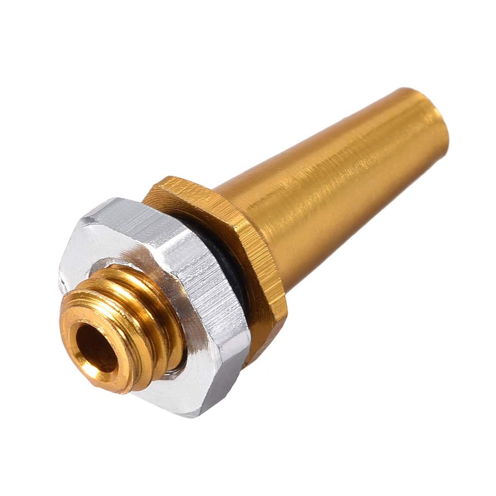 uxcell RC Antenna Mount, M6 Thread, Aluminum Alloy, for RC Boat Golden