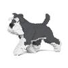 JEKCA Standard Schnauzer 03S-M01 | Dog Plastic Building Blocks | Age 14+ view 1