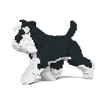 JEKCA Standard Schnauzer 03S-M02 | Dog Plastic Building Blocks | Age 14+