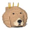 JEKCA Golden Retriever Pencil Cup 01S-M02 | Dog Plastic Building Blocks | Stationary | Age 14+ view 1