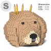 JEKCA Golden Retriever Pencil Cup 01S-M02 | Dog Plastic Building Blocks | Stationary | Age 14+ view 2