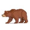 JEKCA Brown Bear 01S | Animal Plastic Building Blocks | Age 14+ view 1