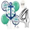 Ultimate Anchor Sea Sand & Sun 4th Birthday Party Event Bouquet of Balloons view 1