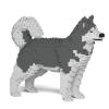 JEKCA Alaskan Malamute 01S-M03 | Dog Plastic Building Blocks | Age 14+ view 3