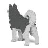 JEKCA Alaskan Malamute 01S-M03 | Dog Plastic Building Blocks | Age 14+ view 4