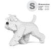 JEKCA Standard Schnauzer 03S-S01 | Dog Plastic Building Blocks | Age 14+ view 2