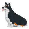 JEKCA Welsh Corgi 03S-M03 | Dog Plastic Building Blocks | Age 14+ view 1