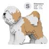 JEKCA Tibetan Terrier 01S-M01 | Dog Plastic Building Blocks | Age 14+ view 2