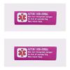 2 Pack Non-Verbal Autism Car Seat Harness - Backpack Strap Medical Alert Cover (Pink) view 1