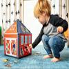 My Little Farm Interactive 1.25 Ft Tall Felt Playhouse and Board for Early Language and Vocabulary Development with 32 Matching Pieces view 2