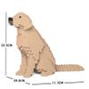 JEKCA Golden Retriever 03S-M03 | Dog Plastic Building Blocks | Age 14+ view 4