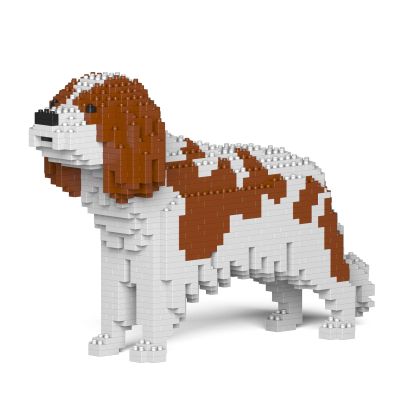 JEKCA Cavalier King Charles Spaniel 01S-M01 | Dog Plastic Building Blocks | Age 14+
