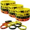24PCS Construction Zone Party Favors Rubber Bracelets - Construction Birthday Party Supplies Car Decorations Goodie Bag Stuffers Slicone Wristbands view 1