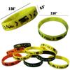24PCS Construction Zone Party Favors Rubber Bracelets - Construction Birthday Party Supplies Car Decorations Goodie Bag Stuffers Slicone Wristbands view 3