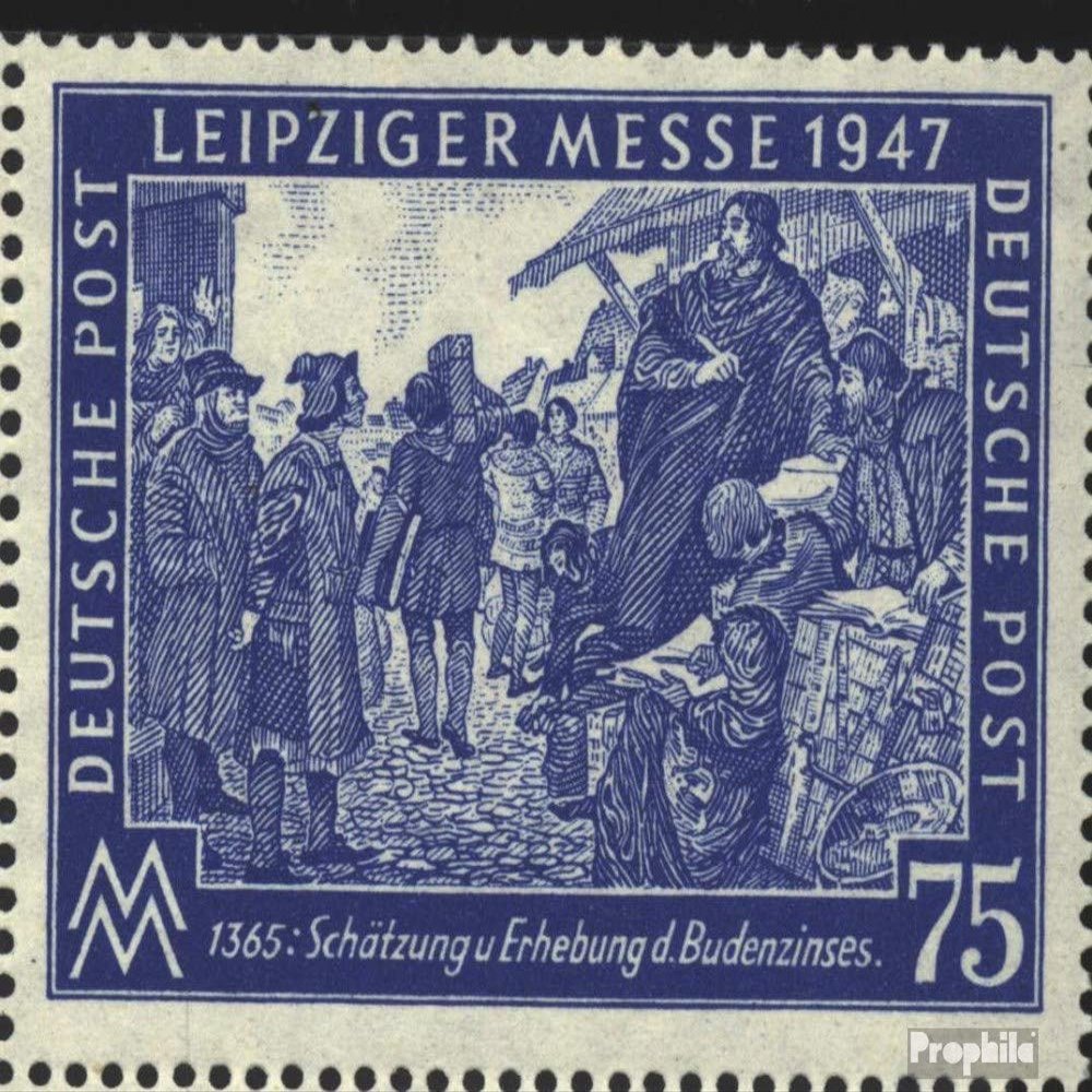 Allied cast.-Community.Issue. 966VIII, Point in Barrel Edge (Field 16) fine Used/Cancelled 1947 Leipzig Fair (Stamps for Collectors)