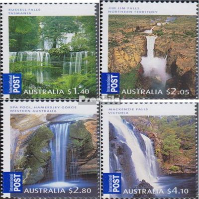 Australia 3077-3080 (Complete.Issue.) unmounted Mint/Never hinged ** MNH 2008 Waterfalls (Stamps for Collectors) Landscapes
