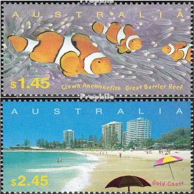 Australia 2328-2329 Couple,2330-2331 (Complete.Issue.) unmounted Mint/Never hinged ** MNH 2004 Impressionen (Stamps for Collectors) Water Animals