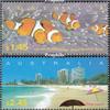 Australia 2328-2329 Couple,2330-2331 (Complete.Issue.) unmounted Mint/Never hinged ** MNH 2004 Impressionen (Stamps for Collectors) Water Animals view 1