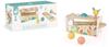 Janod Pure Tap Pastel Wooden Xylophone Pounding Bench with Cherry Wood Balls & Bee Shaped Hammer for Ages 12+ Months (J05155) view 4