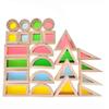 Andreu Toys TY-006 24 Pcs. Small Rainbow Blocks Wooden Puzzles, Multicoloured view 3