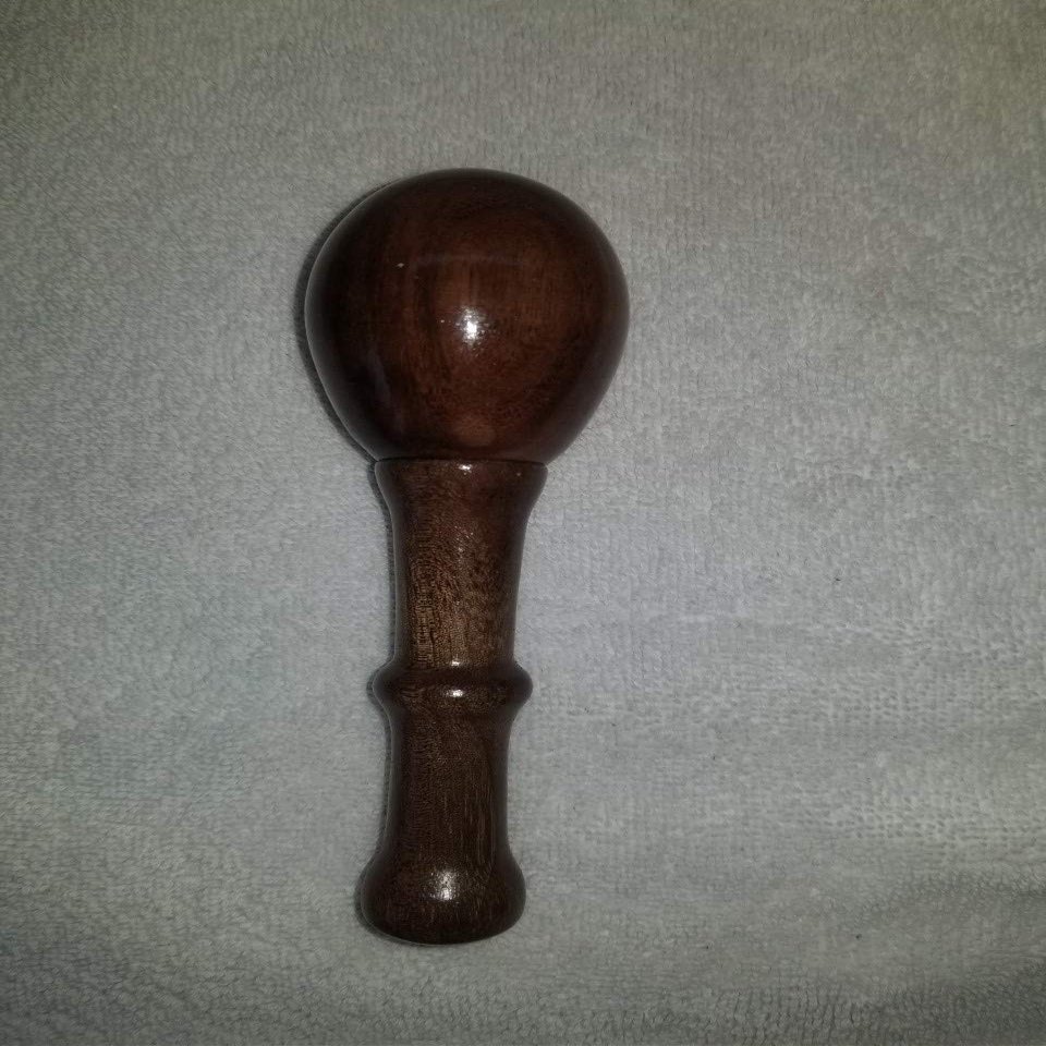 BLACK WALNUT BABY RATTLE
