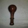 BLACK WALNUT BABY RATTLE view 1