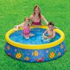 Summer Waves P1000515C167 5ft x 15in Inflatable Quick Set Pool w/Ocean Print view 2