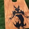 Wolverine Silhouette Cornhole Board view 3