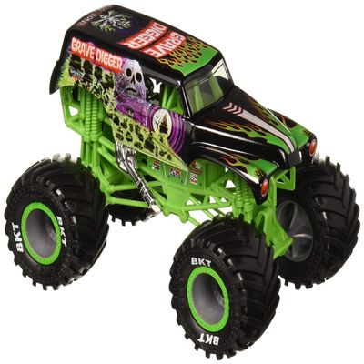 Monster Jam 6047171 1:24 Scale Diecast Grave Digger, Multicolour