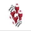 Aluminum Front & Rear Magnetic Body Posts For Arrma 1:10 Granite 4X4 / Big Rock Crew Cab 4X4 3S / Big Rock 4X4 V3 3S - 4Pc Set Red view 1