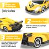 Growsland Remote Control Car, RC Cars for Kids 1:18 Electric Toy Car Hobby Racing Car Toys with Lights & Controller, Christmas Birthday Gift for 3 4 5 6 7 8 9 Year Old Boys Girls view 2