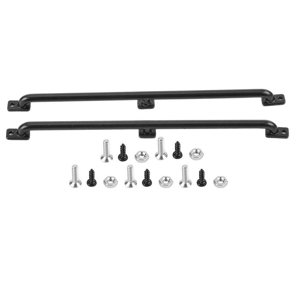 Dilwe RC Car Shell, Body Shell Left/Right Metal for 1/10 Scale RC Crawler Car(6.10inch)