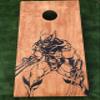Wolverine Cornhole Board view 1
