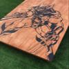 Wolverine Cornhole Board view 3
