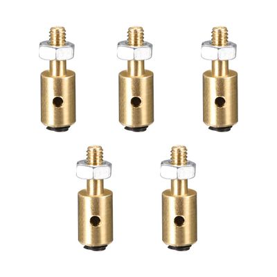 uxcell Linkage Stoppers Connecting Servo Arm,Push Rod for RC Airplane,D4x1.2mm 5pcs