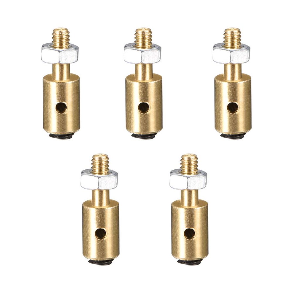 uxcell Linkage Stoppers Connecting Servo Arm,Push Rod for RC Airplane,D4x1.2mm 5pcs