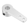 uxcell Aluminum Steering Arm, 5mm for RC Car Half/Single Arm Horn Parts Rod view 1