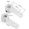 uxcell Aluminum Steering Arm, 5mm for RC Car Half/Single Arm Horn Parts Rod view 3