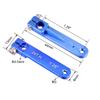 uxcell Aluminum Servo Arms Single Arm 24T M3 Thread Blue, for 1.25 Inch view 3