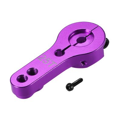 uxcell Aluminum Servo Horn 25T M3 Thread Purple, for Futaba Savox Xcore HL HSP HD Power Go Tech