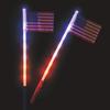 Fun Express American Flag Light Up Fourth of July Toys, Set of 12-4th of July Glow Sticks Supplies - Batteries Included view 1
