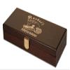 DA VINCI Mahogany Personalized Wood Poker Case with 100 Chip Capacity (Chips not included) (Aces) view 1
