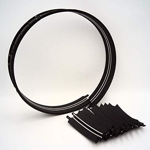 Double Loop Track (one for Each Lane) 1:43 Scale Slot Car Track