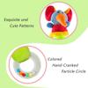 CHAFIN Baby Soft Rattles Shaker, Infant Developmental Hand Grip Baby Toys, Cute Stuffed Animal with Sound for 3 6 9 12 Months and Newborn Gift(2 Pack) view 3